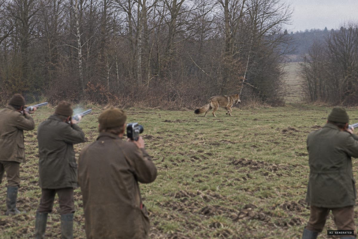 Domèvre-sur-Durbion, Vosges, 19 April 1977: the Beast of the Vosges breaks cover before a line of hunters, who fire seventeen shots and miss as it escapes.