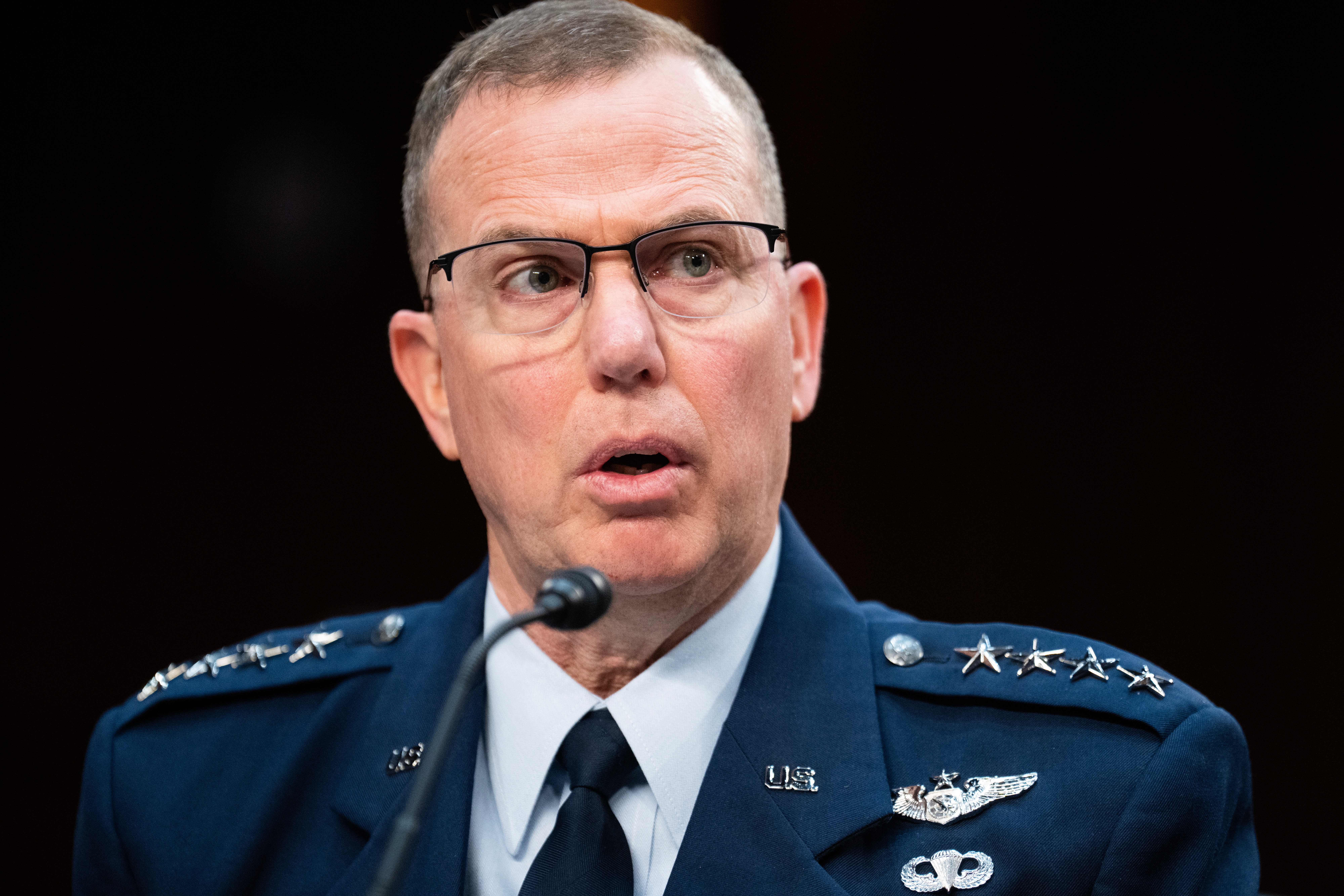 Context: Gen. Guillot testifying