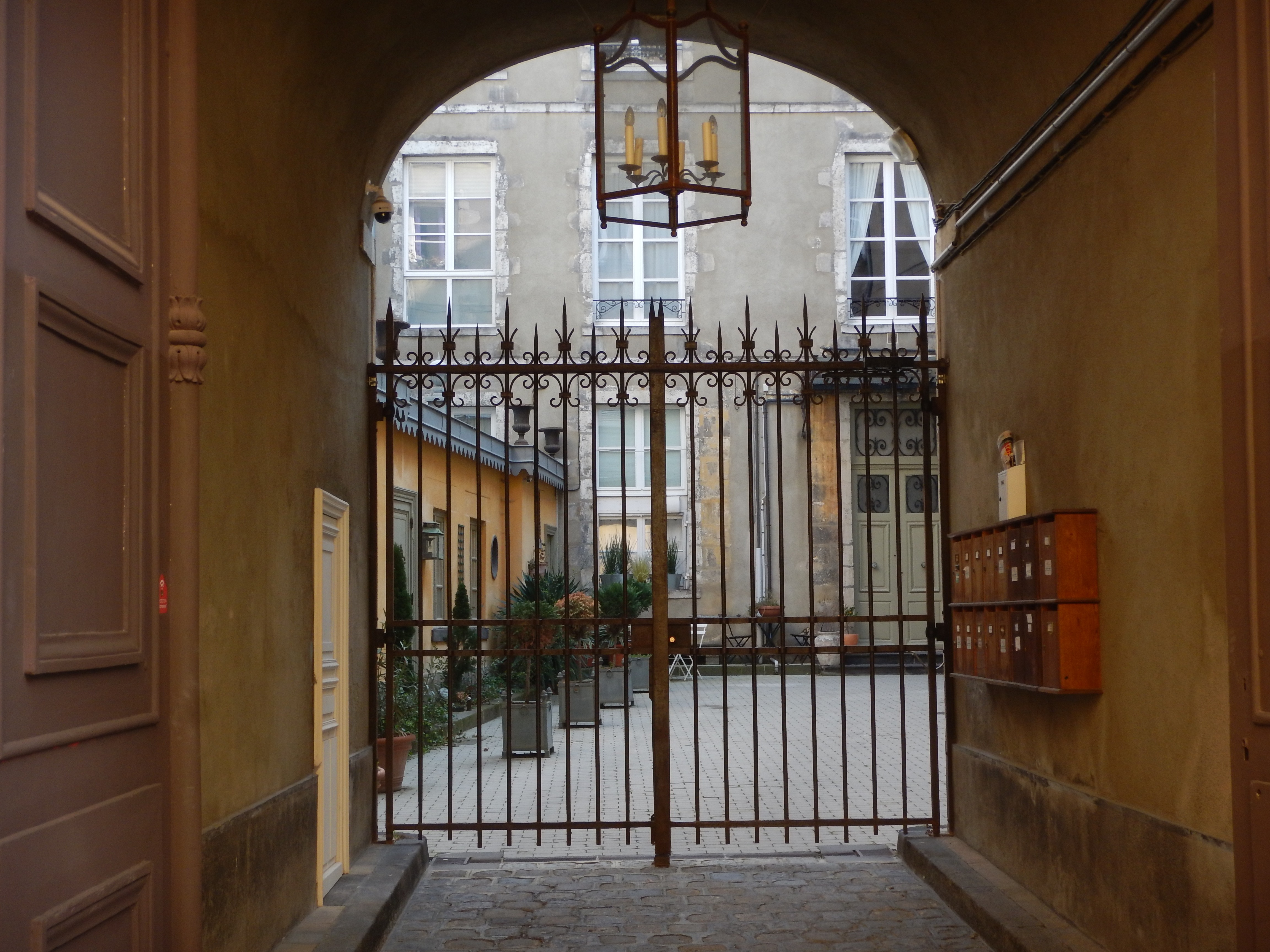 The Intendance d'Auvergne building in Clermont