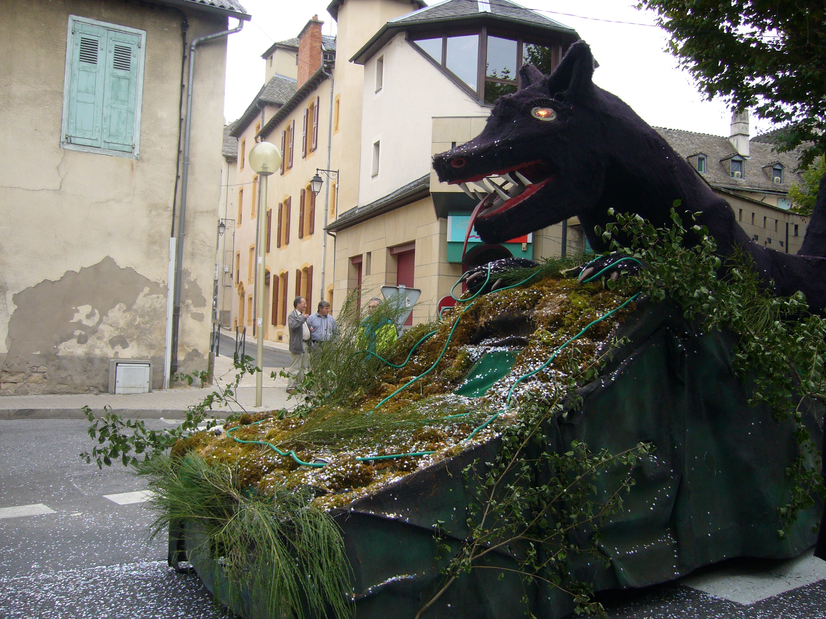 The Beast at a festival in Mende