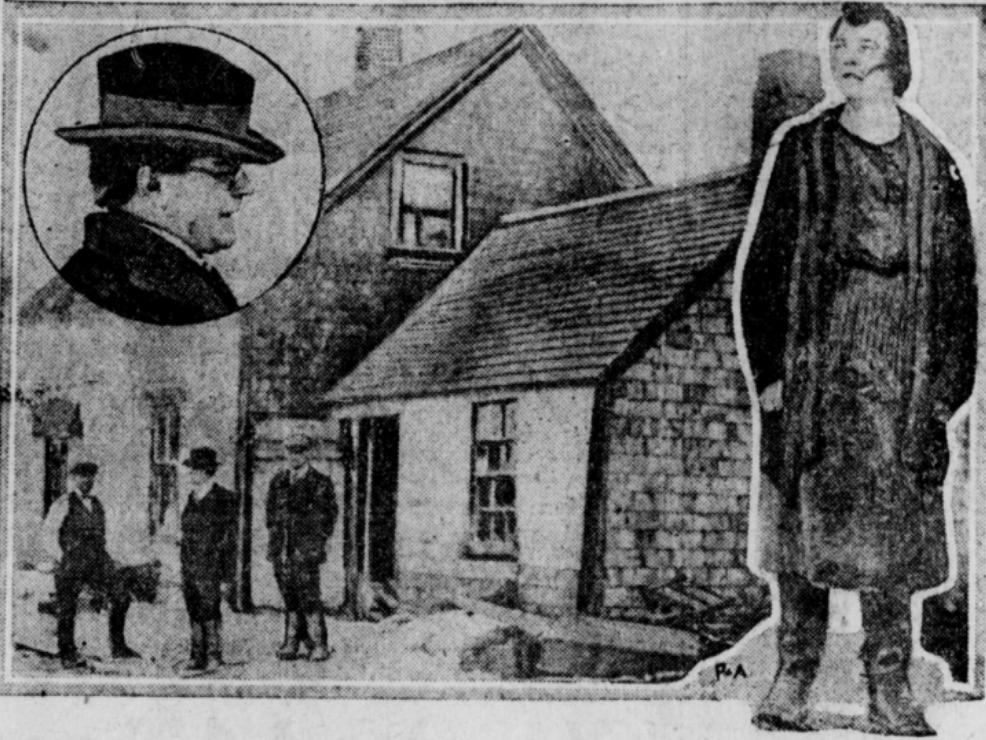 1922 newspaper coverage of the Fire Spook (unverified)