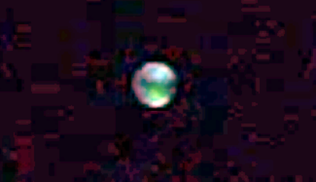 Probably an enhanced frame from Lavelle's footage; not verified