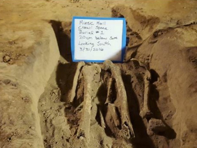Bones found at Music Hall in 2016