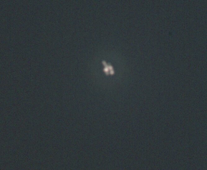 Crop of frame S66-54661 showing the object.