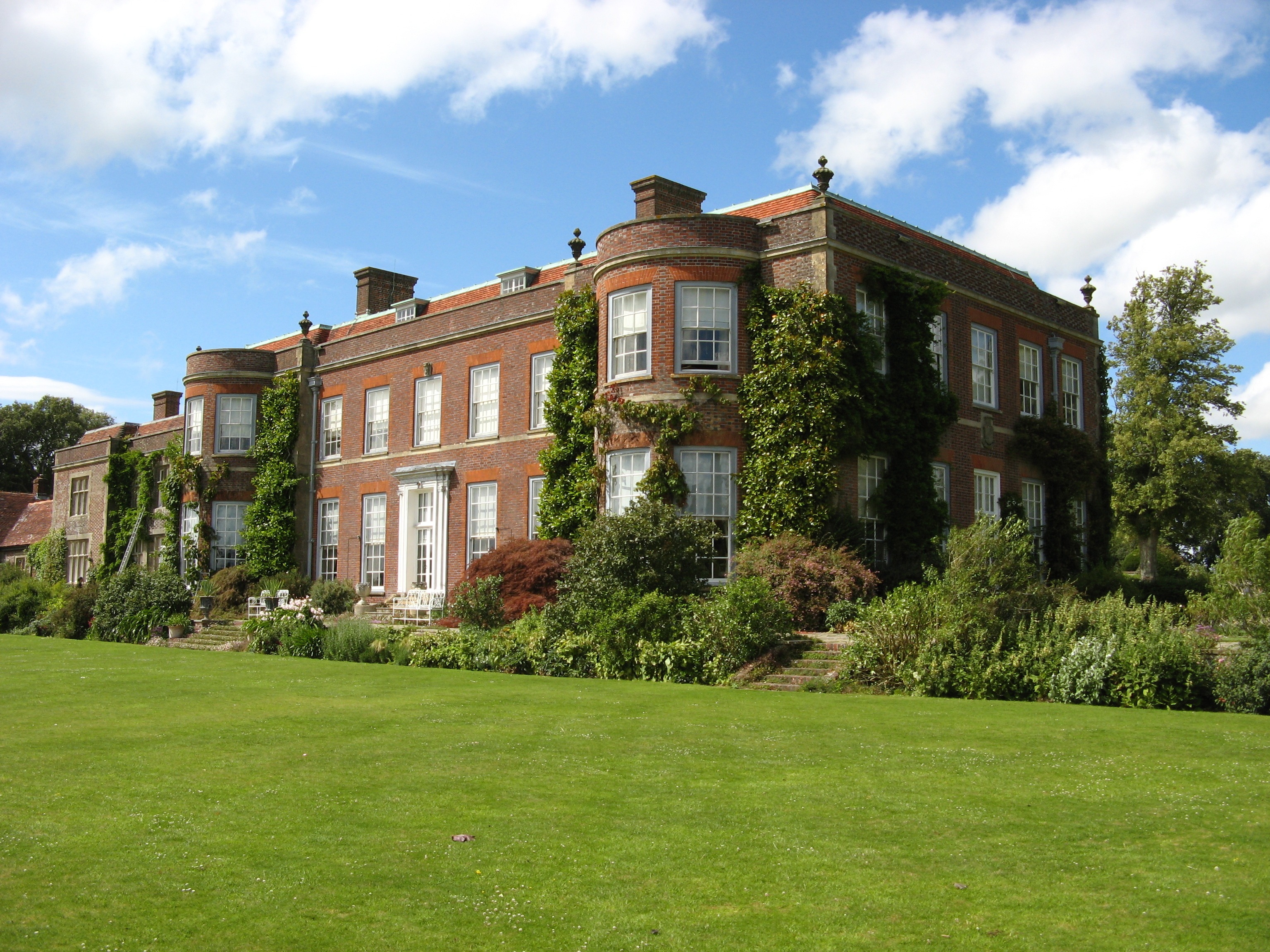The present Hinton Ampner House, built after the haunted manor was demolished
