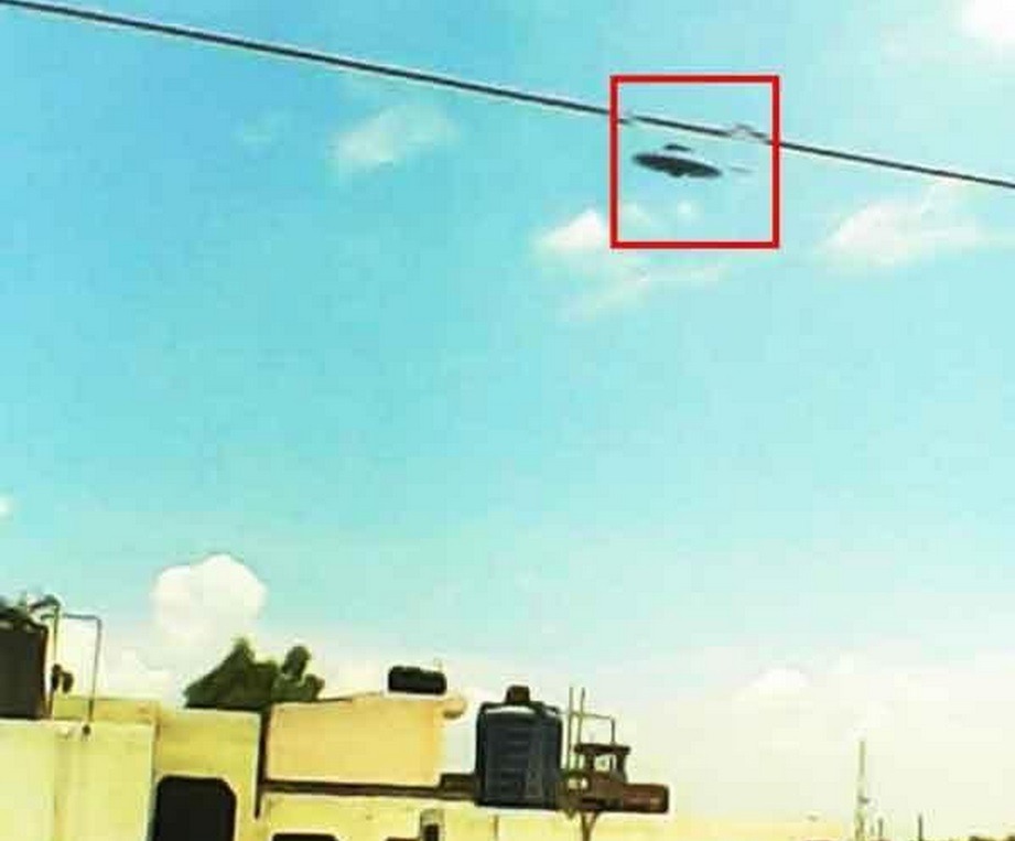 An Unidentified Flying Object spotted in the sky on Wednesday morning in Kanpur.