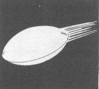 Ledwith's drawing of the craft Billy Ray Taylor said he saw, made the afternoon after the sighting.