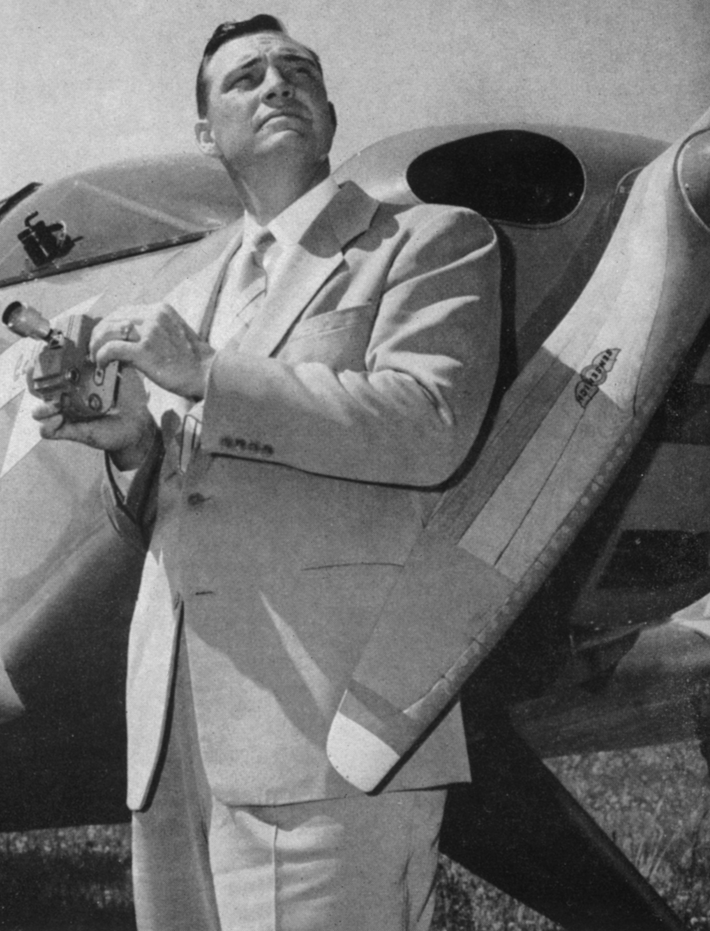 Kenneth Arnold, photographed in July 1947.