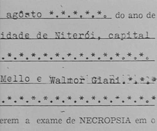 Autopsy report, page 2, with a visible erasure