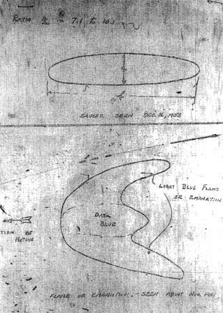Kelly Johnson sketch material