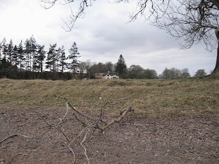 The house seen from the beach