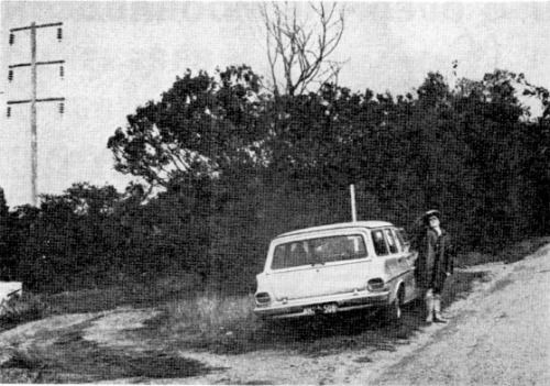 Maureen Puddy and her car