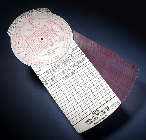 The Dalton Mark VII navigational computer used for the speed estimate
