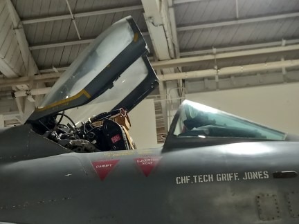 Lightning cockpit