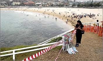 The fence after it was destroyed by vandals