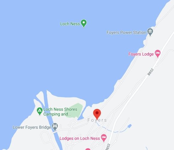 Map of the Foyers location (caption unverified)