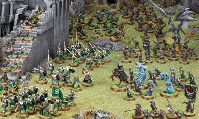 Generic illustration of spectral armies; does not depict the Haverah Park event.
