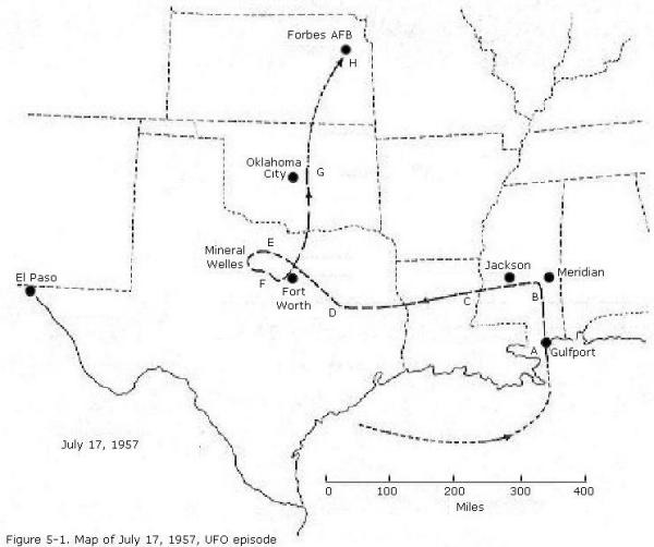 James E. McDonald's map of the case