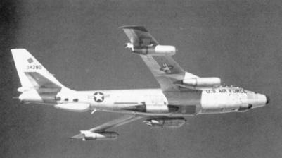 An RB-47 aircraft, the type flown in the incident