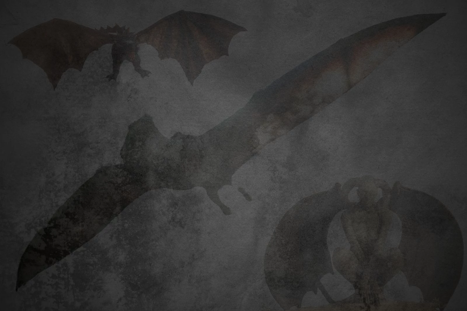 Header illustration of a strange bird-like creature