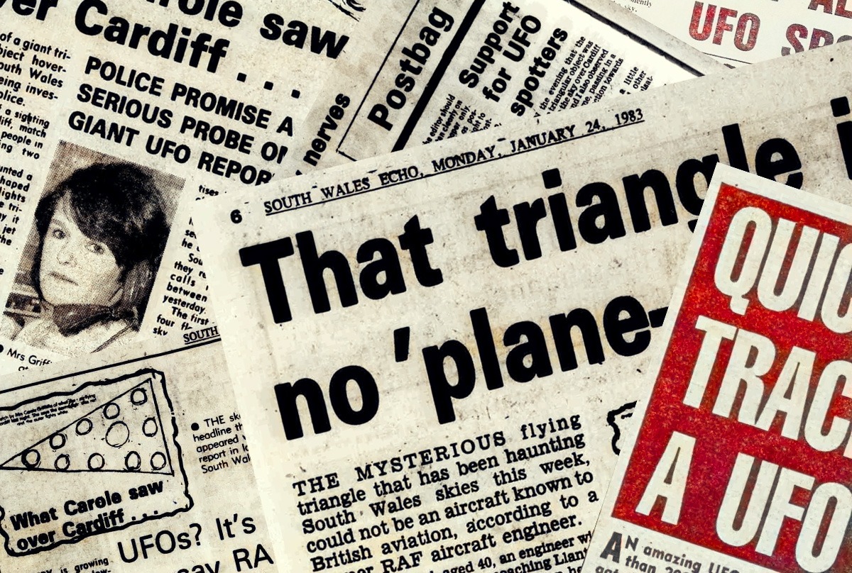 The Night Of The Triangles (header image, probably an illustration)