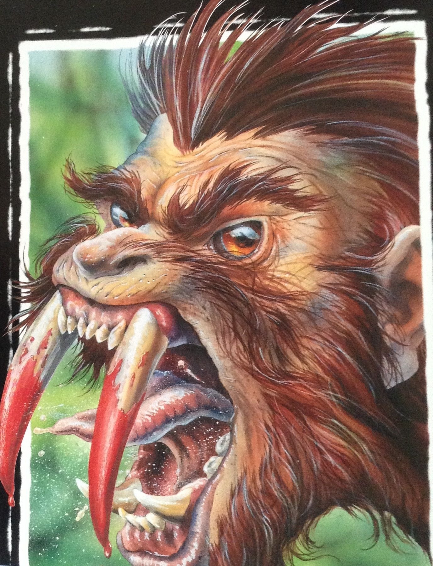 Generic illustration of the Australian yowie, not of this event