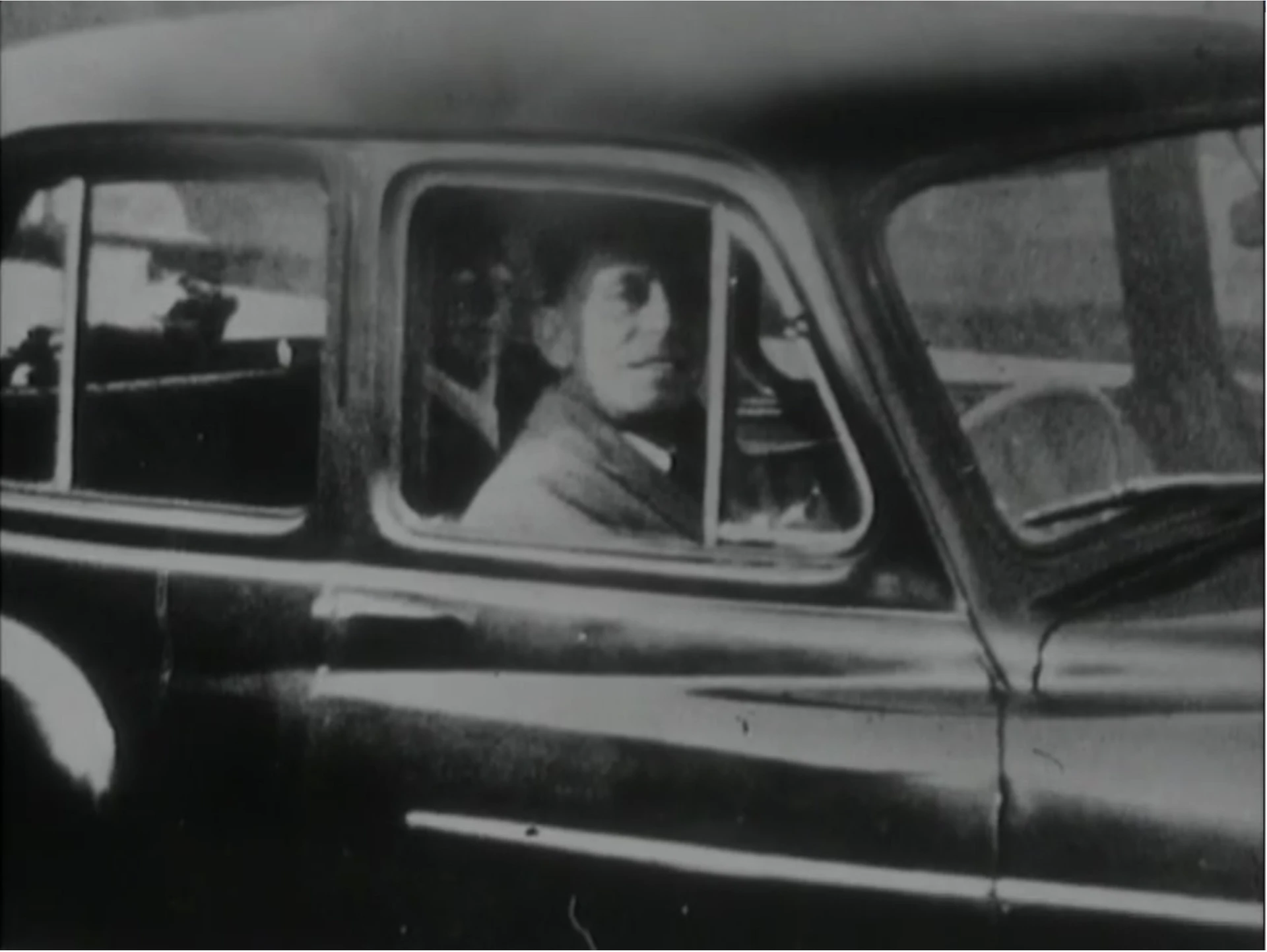The famous back seat ghost photograph