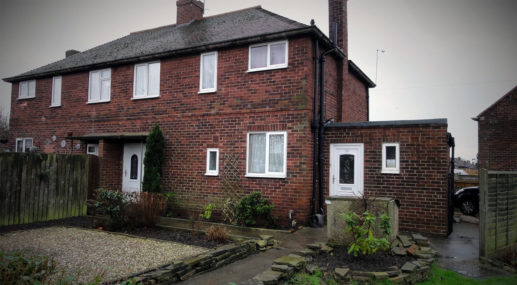 The house on East Drive (modern photo)