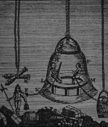 George Sinclair's diving bell, unrelated to the haunting
