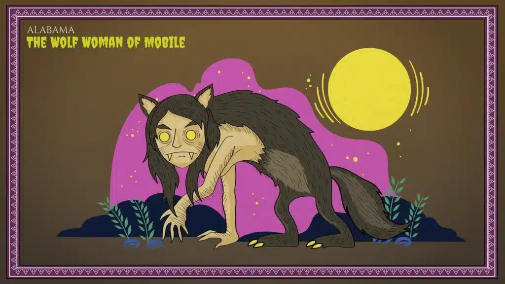 Fangoria header image for the Alabama Wolf Woman entry