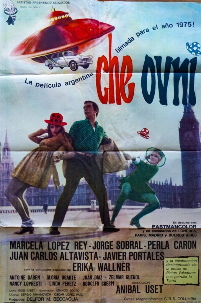 Poster for the 1968 film Ché OVNI