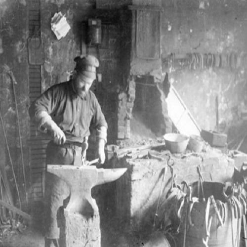 Generic blacksmith illustration used by EsoterX; not from the event
