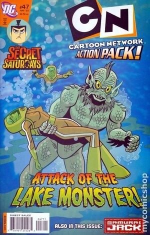 A comic based on the Thetis Lake Monster