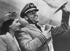 Captain E. J. Smith and Stewardess Marty Morrow