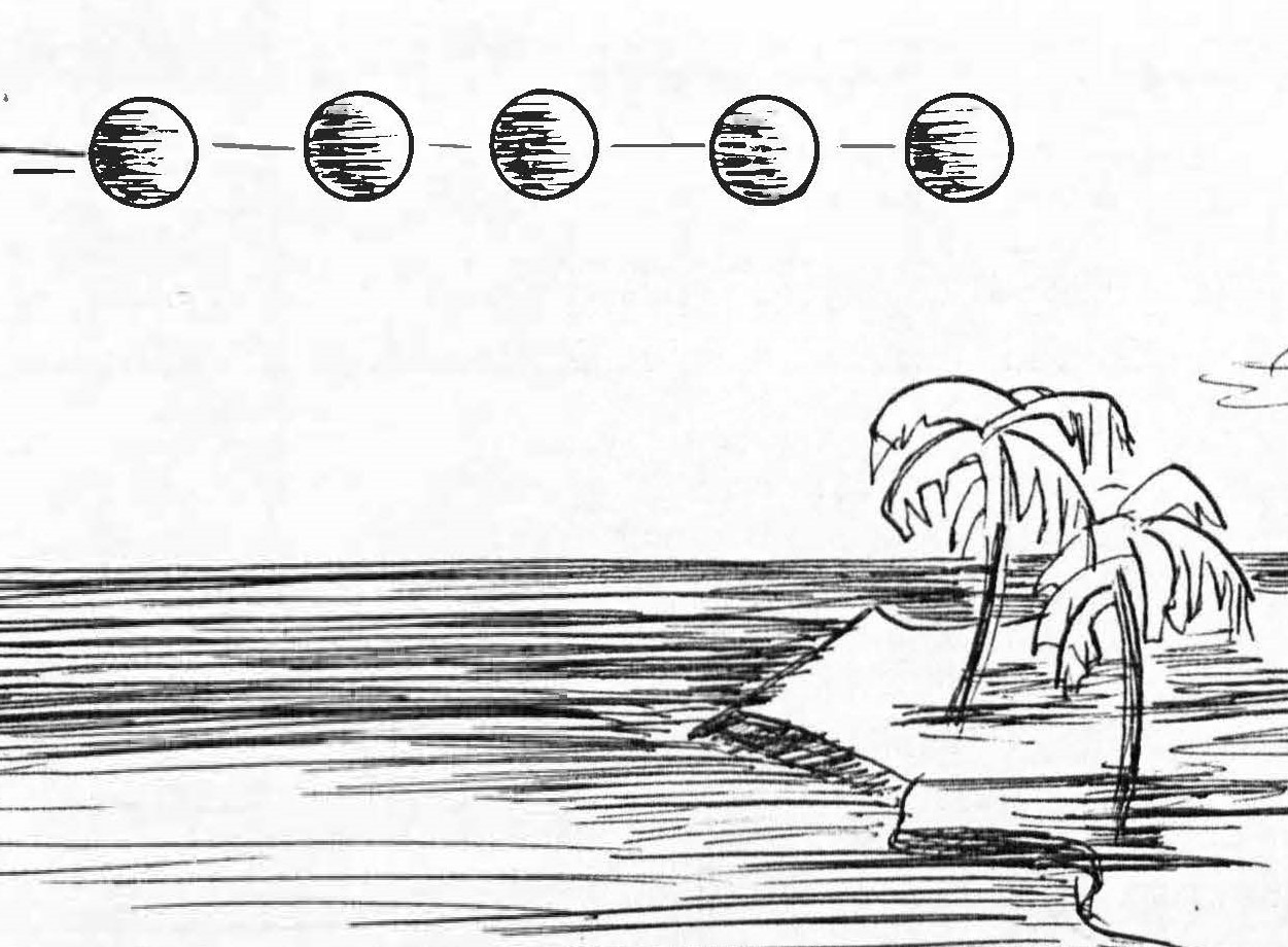 Scan of the NICAP typescript of 1945 UFO accounts, including Robert Crawford's