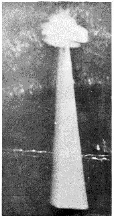 The disputed "beam shot" over the Wanaque Reservoir