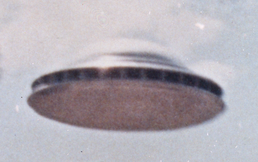 Generic "flying saucer" image from the National Archives, not tied to this event