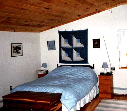 The bed from which Whitley was taken at approximately three in the morning of the 26th