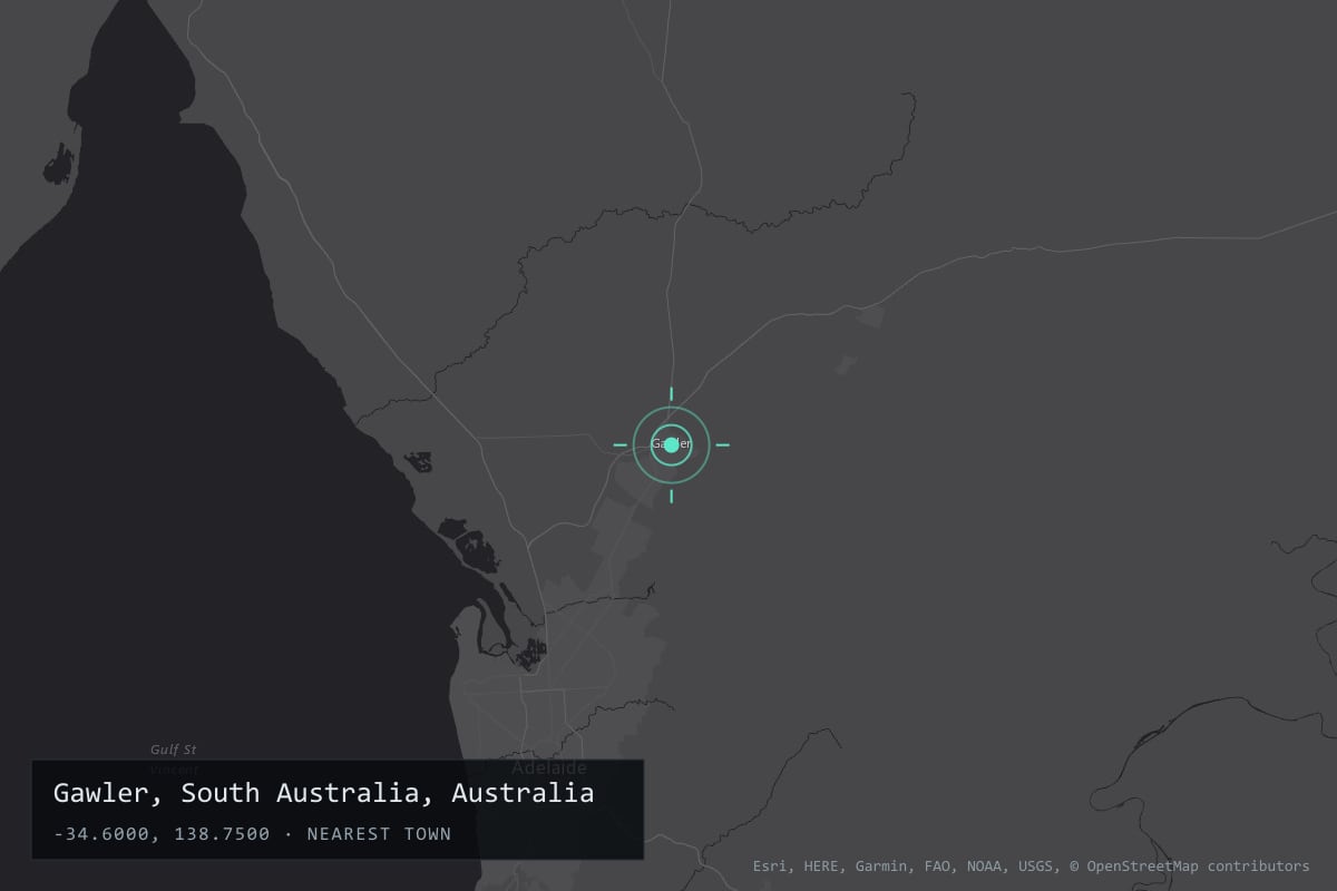Where it happened: Gawler, South Australia, Australia