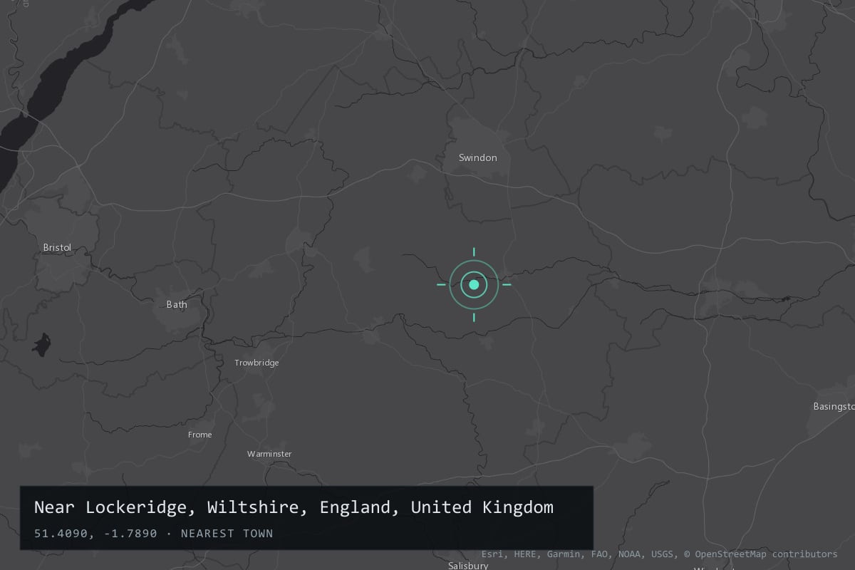 Where it happened: Near Lockeridge, Wiltshire, England, United Kingdom