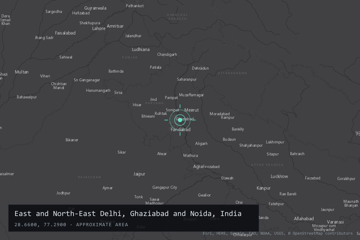 Where it happened: East and North-East Delhi, Ghaziabad and Noida, India