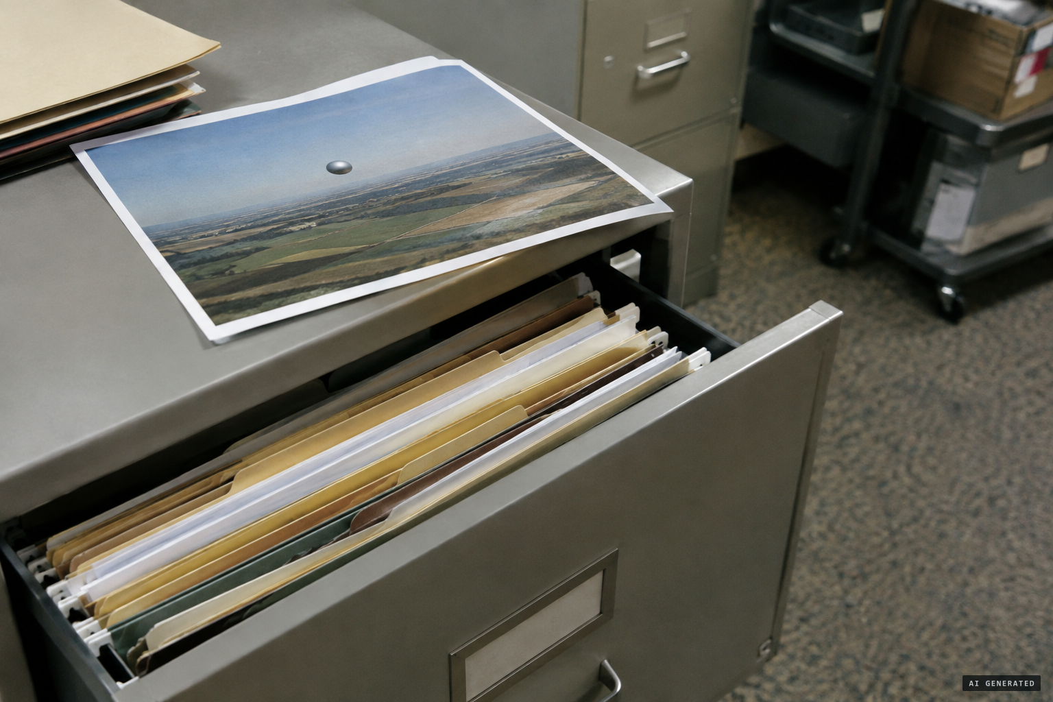 The orb case waits in AARO's active archive for more data