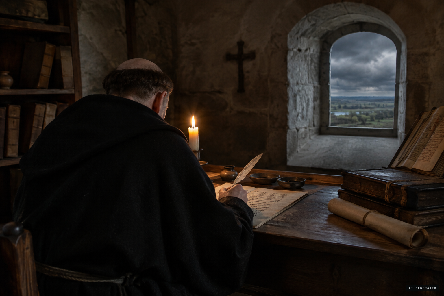 Agobard writes his treatise On Hail and Thunder