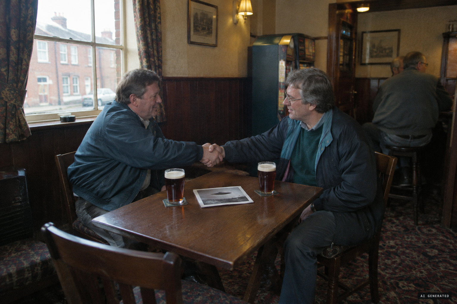 Dixon meets his old friend again and withdraws his statement