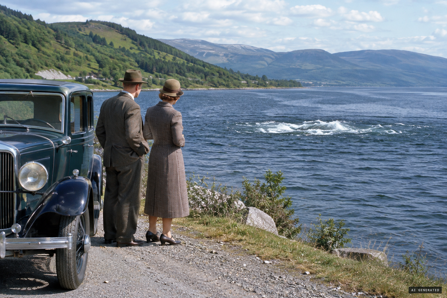 The MacKays' 1933 sighting near Abriachan sets off the modern craze