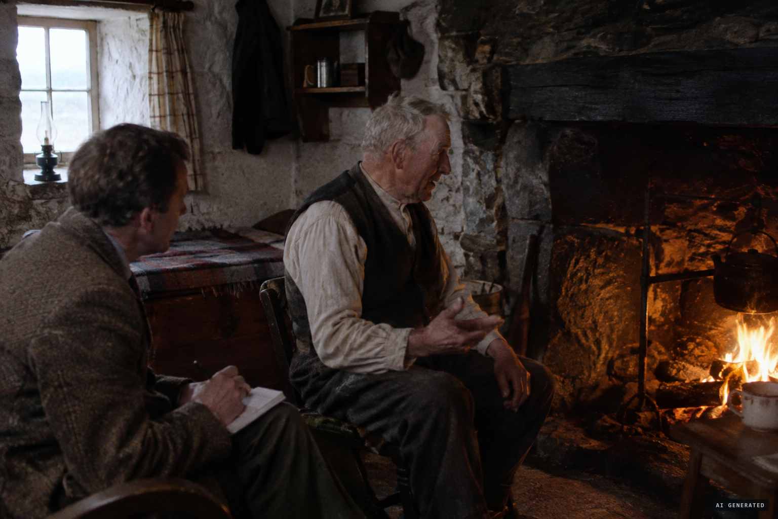 Writer R. MacDonald Robertson hears Gunn's account