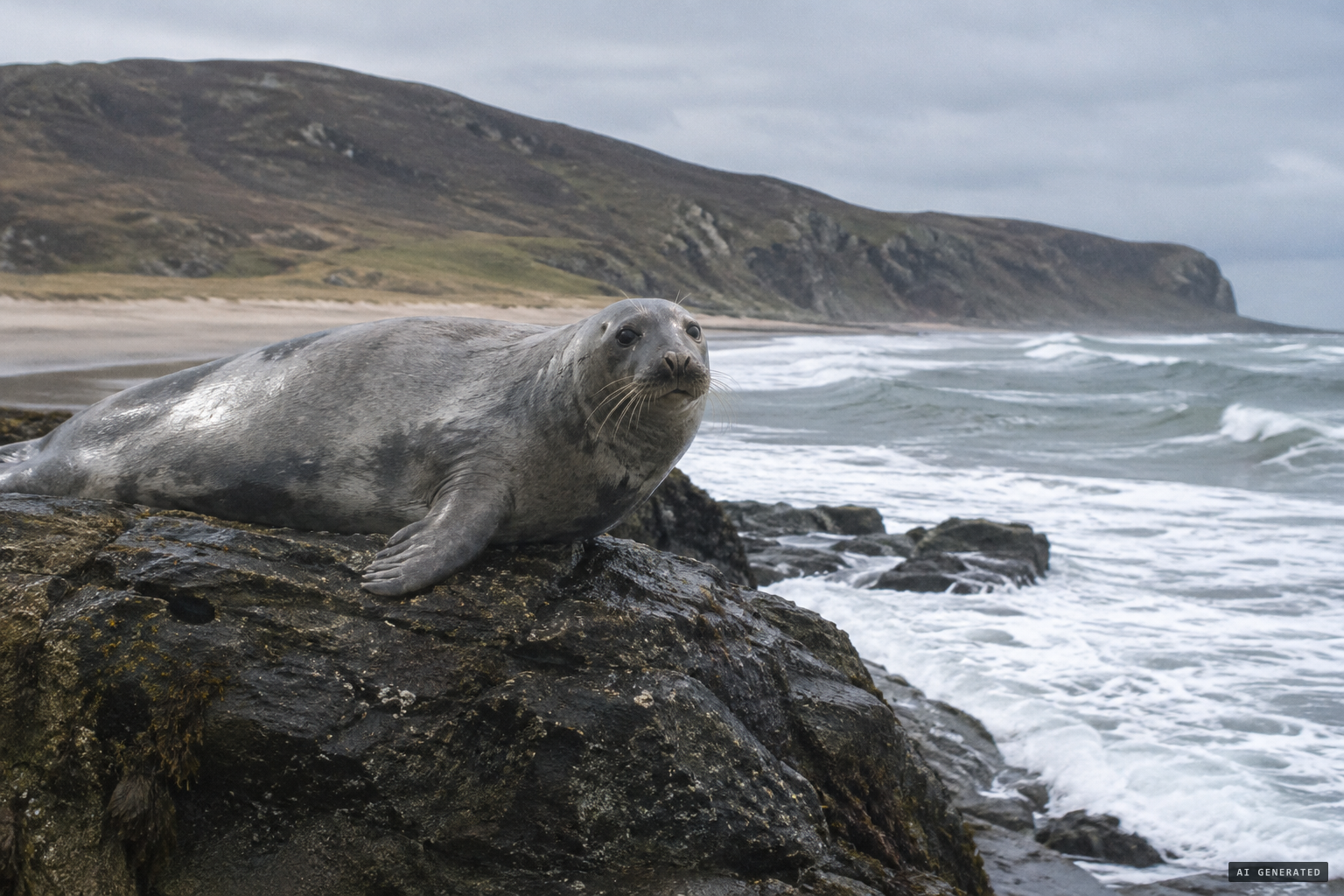 The simplest explanation: a seal
