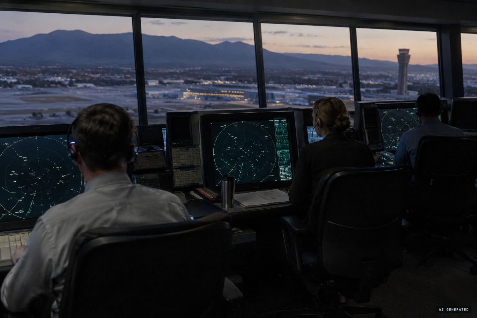 FAA controllers saw no object on their radarscopes