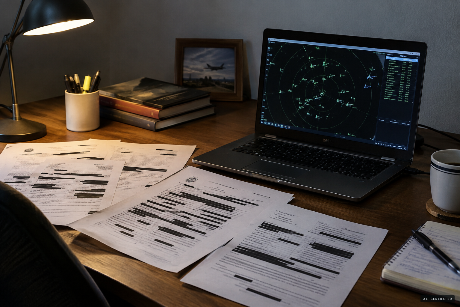 FOIA requests yield FAA pages, radar replays and redacted FBI files
