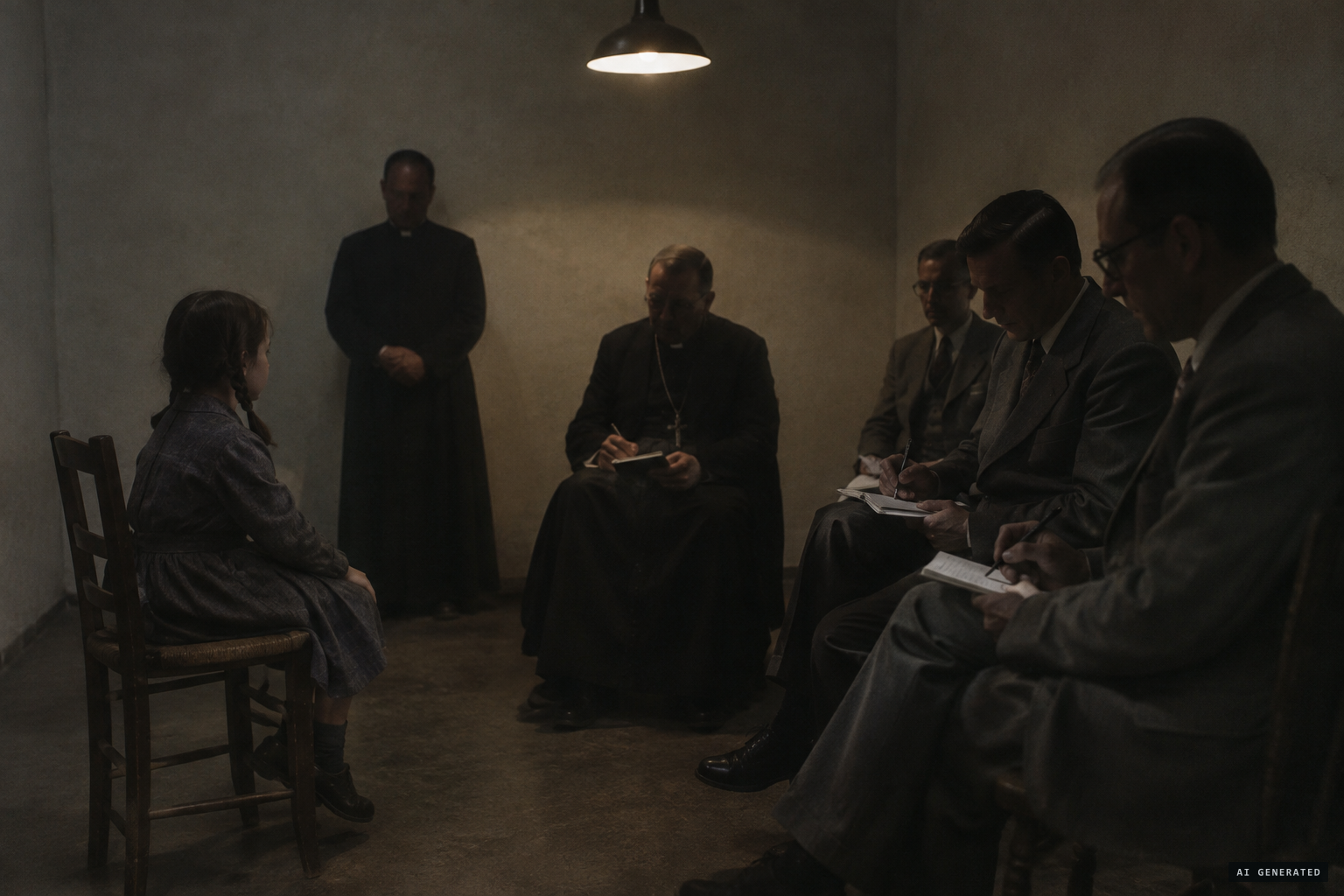 Angela questioned and examined by the diocesan commission